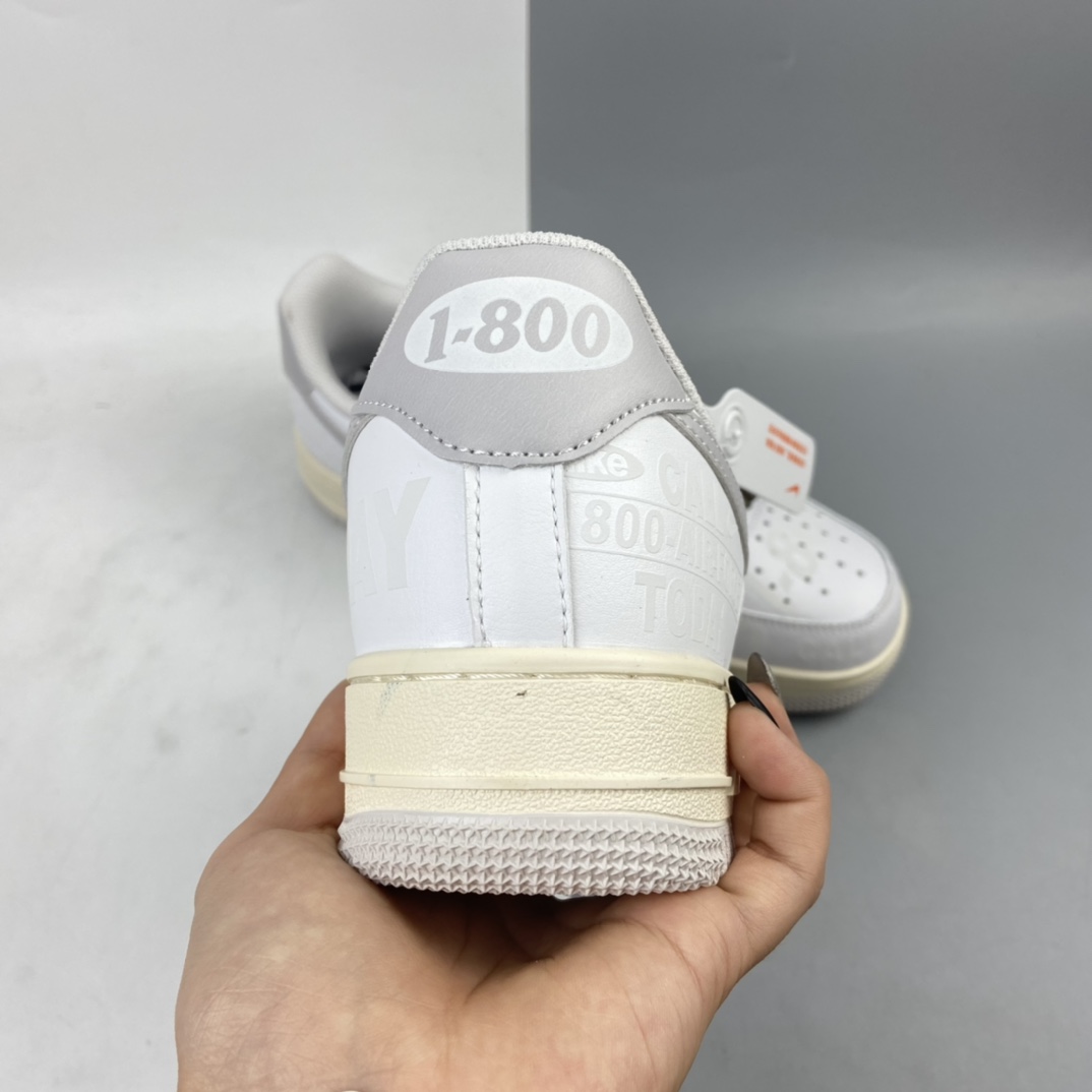 200 NK Air Force 1’07 Premium ”Toll Free”空军一号经典低帮百搭休闲运动板鞋 CJ1631-100