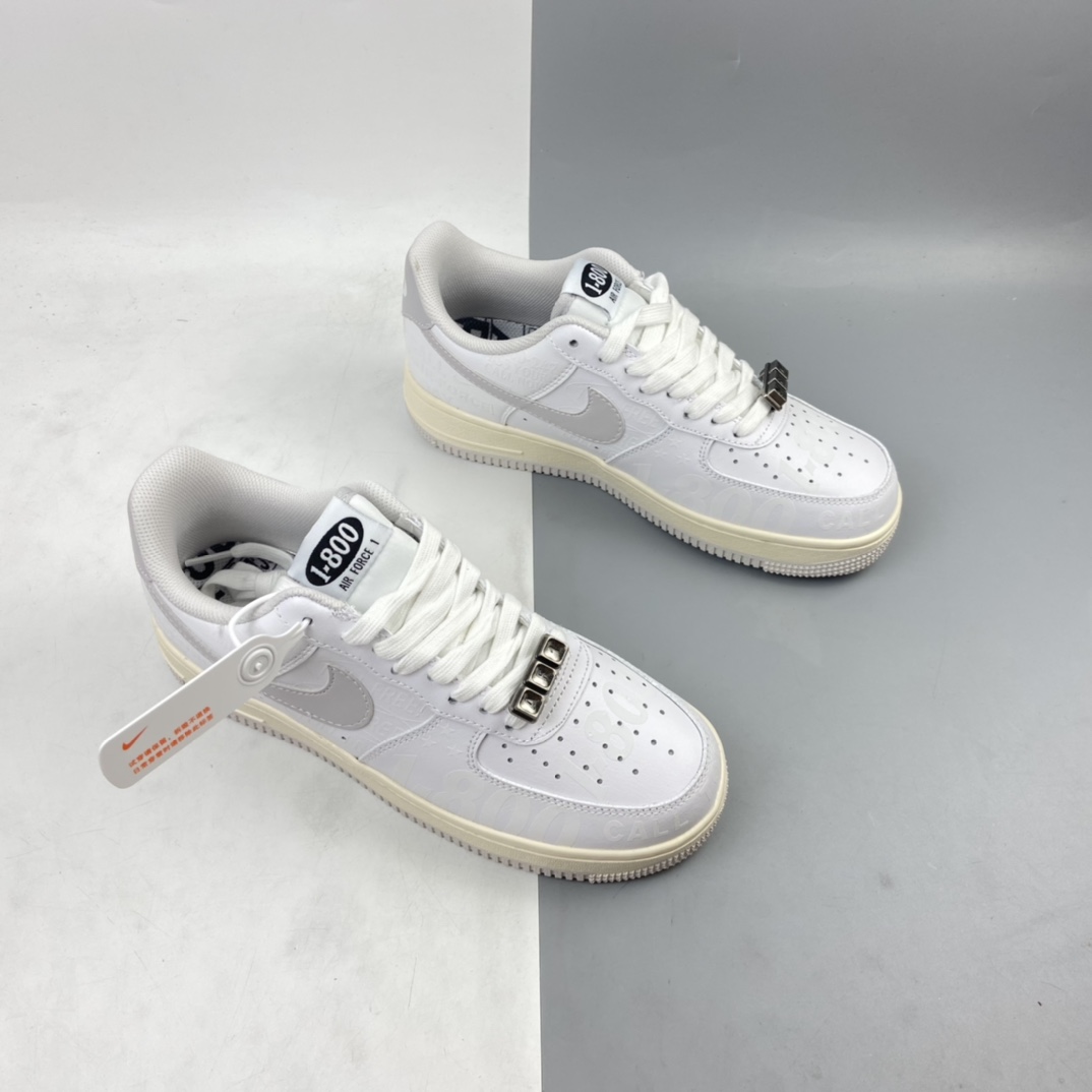 200 NK Air Force 1’07 Premium ”Toll Free”空军一号经典低帮百搭休闲运动板鞋 CJ1631-100