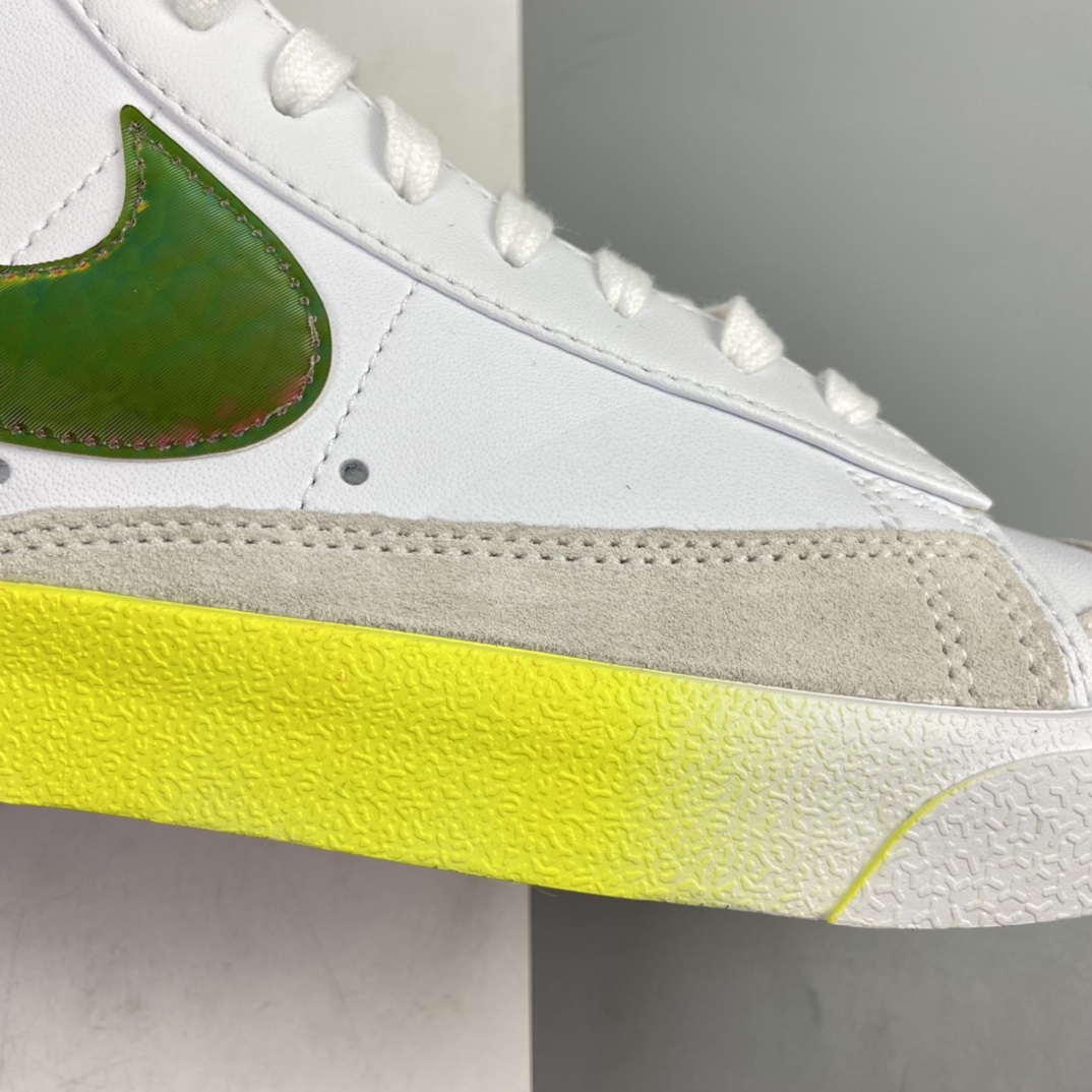 200 Nike Blazer Mid’77 Vntg Suede Mix 复刻经典皮面彩虹色高帮开拓者 CZ8653-136