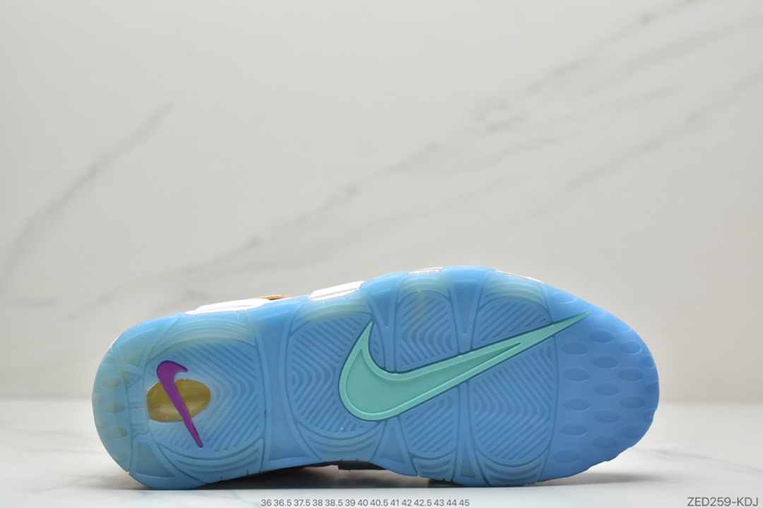 260 耐克Nike Air More Uptempo Barley Green 大皮蓬系列/大AIR” 时尚休闲大皮蓬篮球鞋DH0624-500