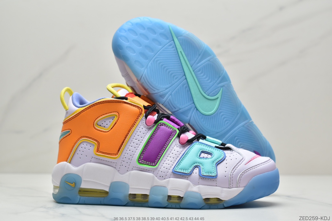 260 耐克Nike Air More Uptempo Barley Green 大皮蓬系列/大AIR” 时尚休闲大皮蓬篮球鞋DH0624-500