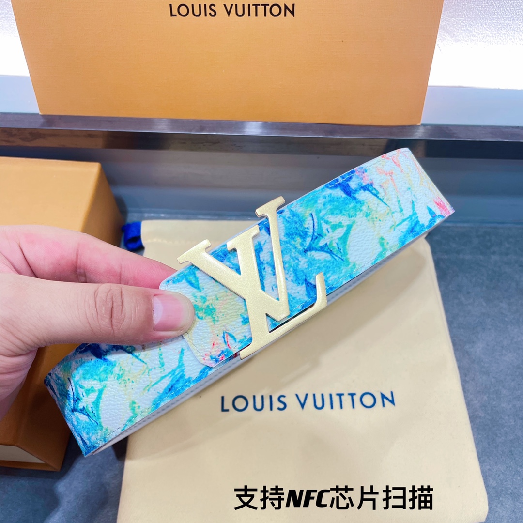 Louis Vuitton Belts Pink Canvas Spring Collection