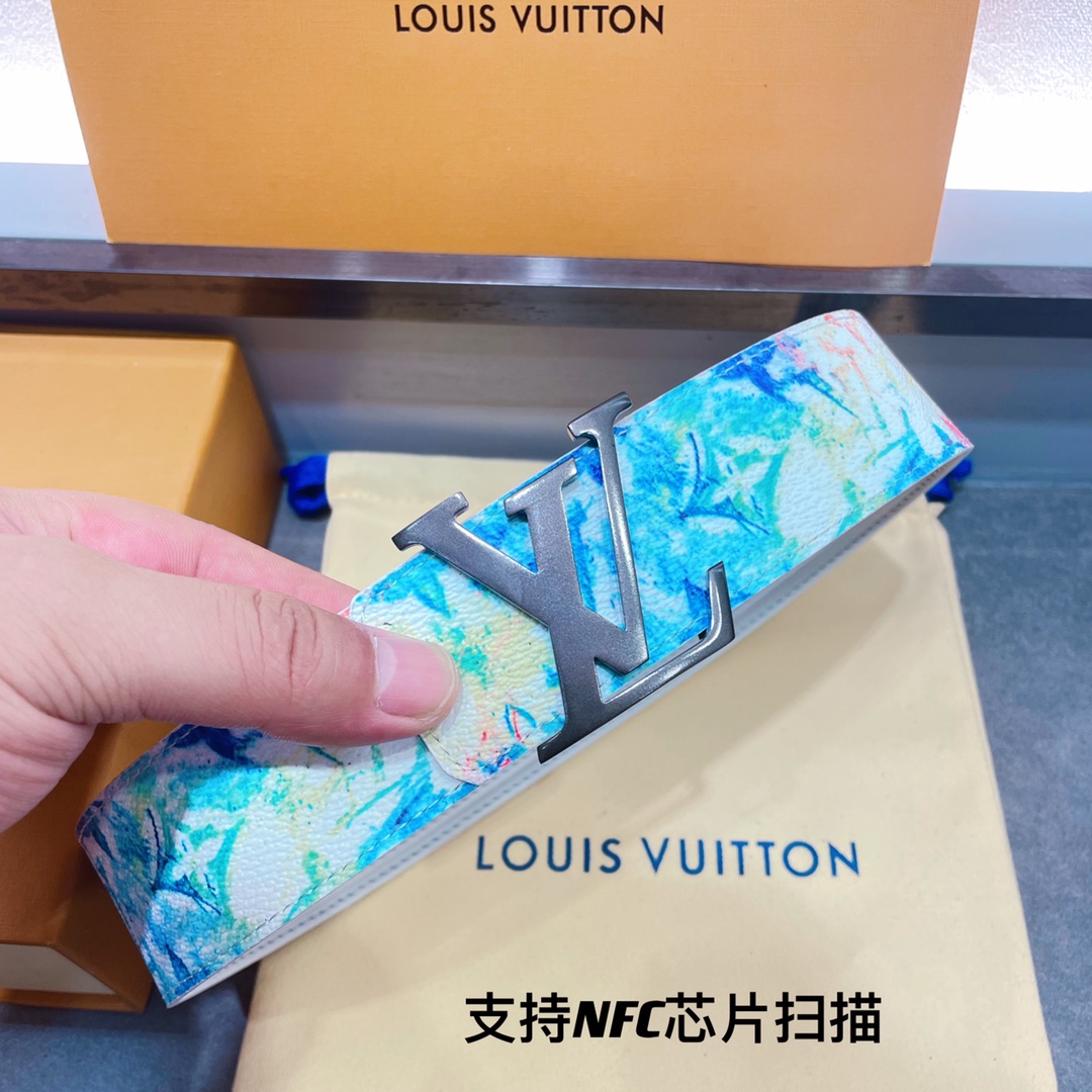 Louis Vuitton Belts Pink Canvas Spring Collection