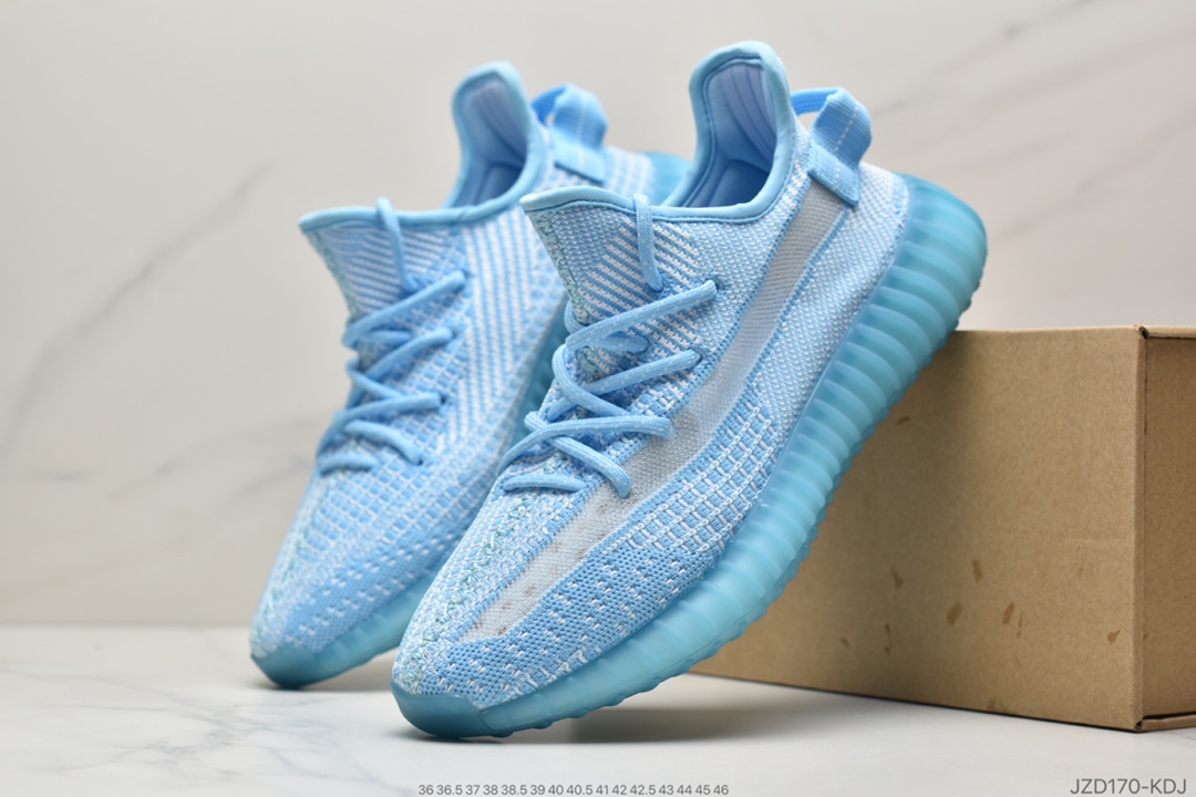 140 阿迪达斯/Adidas Yeezy Boost 350 V2“Fade” 椰子350男女跑步鞋情侣休闲鞋运动男鞋女鞋  CN9804