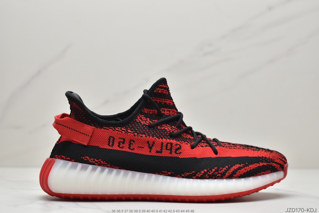 140 阿迪达斯/Adidas Yeezy Boost 350 V2“Fade” 椰子350男女跑步鞋情侣休闲鞋运动男鞋女鞋  CN9804