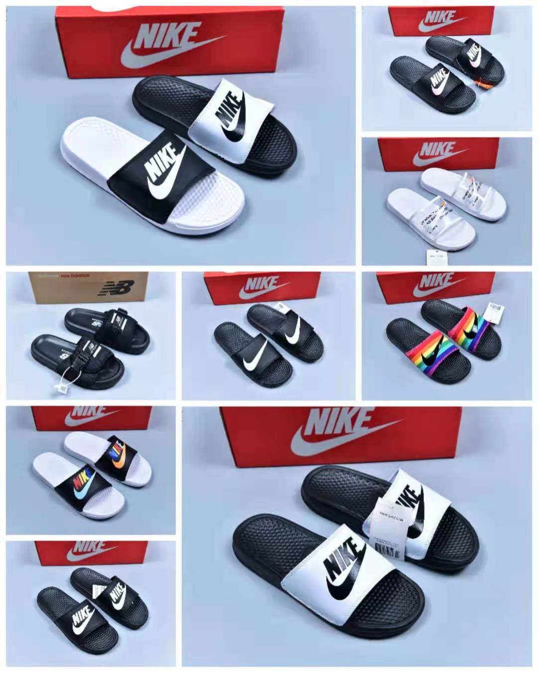 清凉夏季从脚做起 公司级耐克拖鞋36-44隆重上市 放店💰