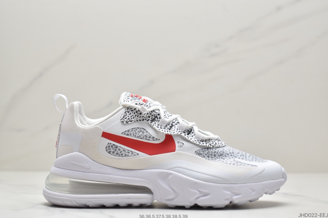 190 耐克Nike Wmns Air Max 270 React ”White/Light Blue”270 CT2535-001