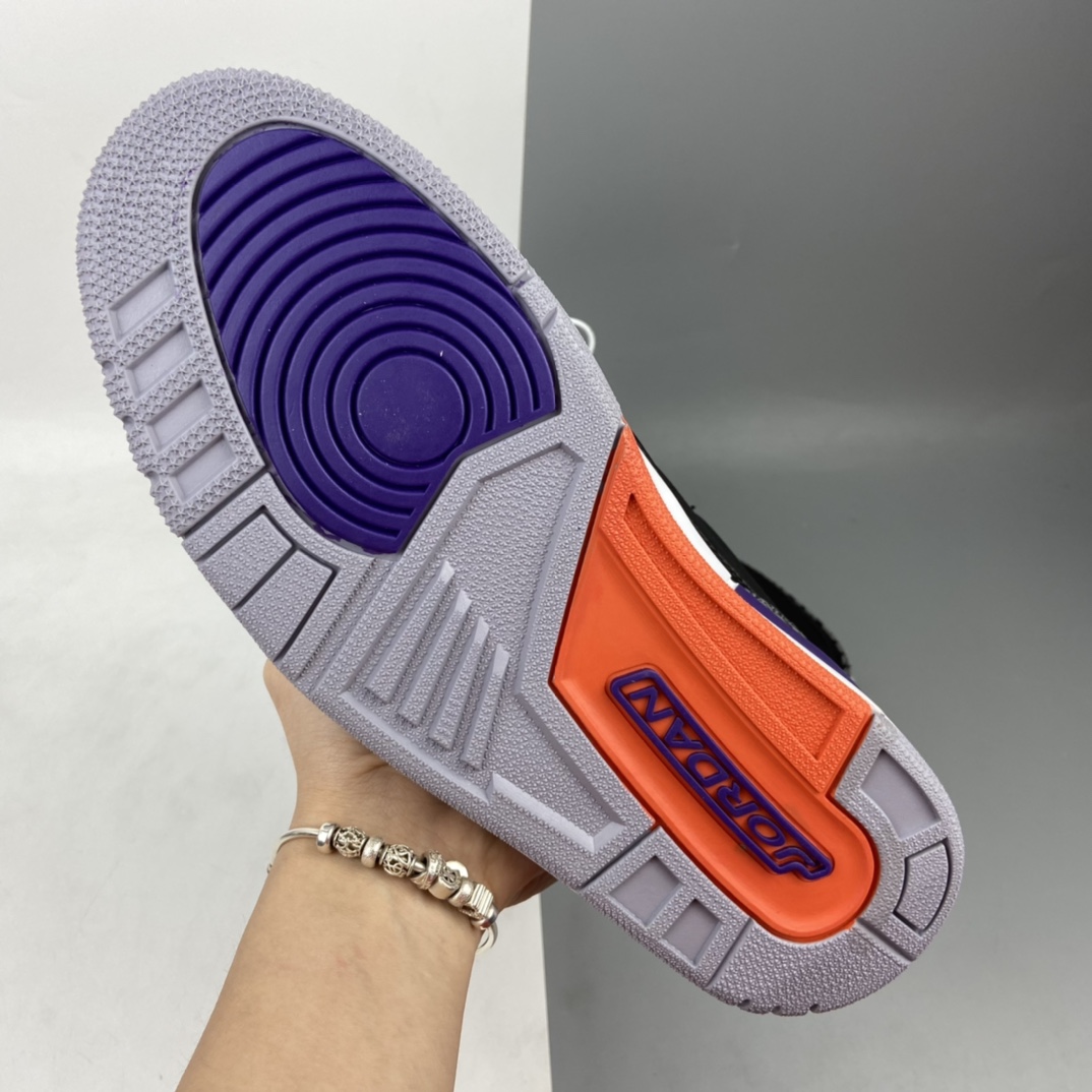 380 Air Jordan 3“Court Purple”AJ3 乔3爆裂黑紫 篮球鞋 CT8532-050