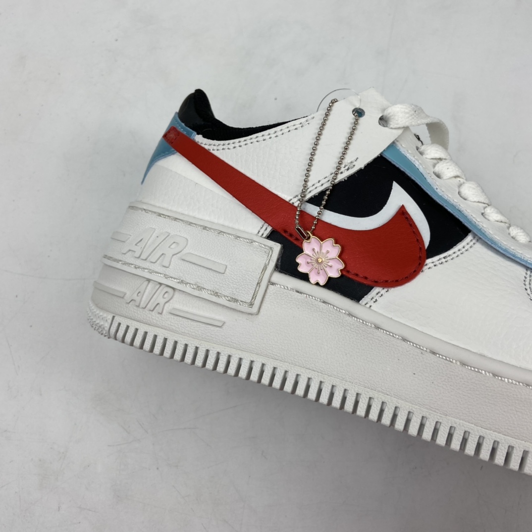 200 Nk Air Force 1 Shadow 空军一号轻量增高低帮百搭板鞋”拼接马卡龙” DA4291-100