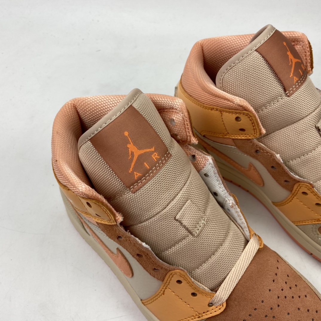 280 Air Jordan 1 Mid AJ1 乔1 中帮百搭休闲运动板鞋DB5454-001