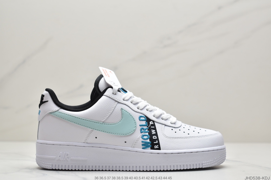 190 耐克Nike Air Force1WW AF1空军一号换钩篮球之星CK6924-100