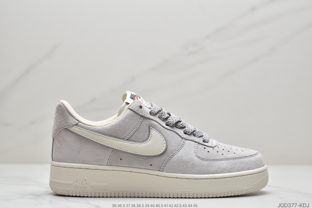 190 耐克Nike Air Force1 Mid x Reigning Champ 空军一号低帮运动休闲板鞋   AA1117-118