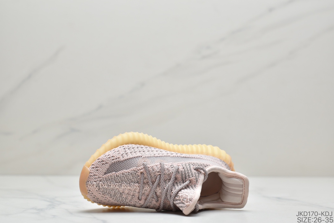 160 童鞋Adidas  阿迪达斯 Yeezy Boost 350V2  椰子爆米花童鞋运动跑鞋