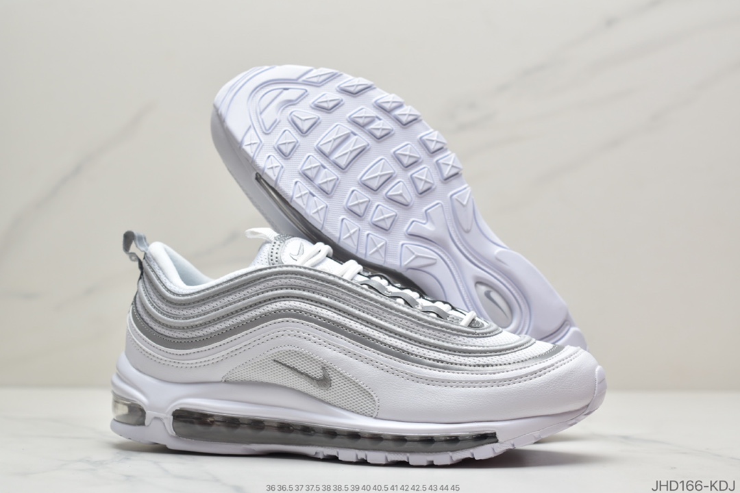 200 耐克NIKE Air Max 97 3M反光白银子弹 921826-105