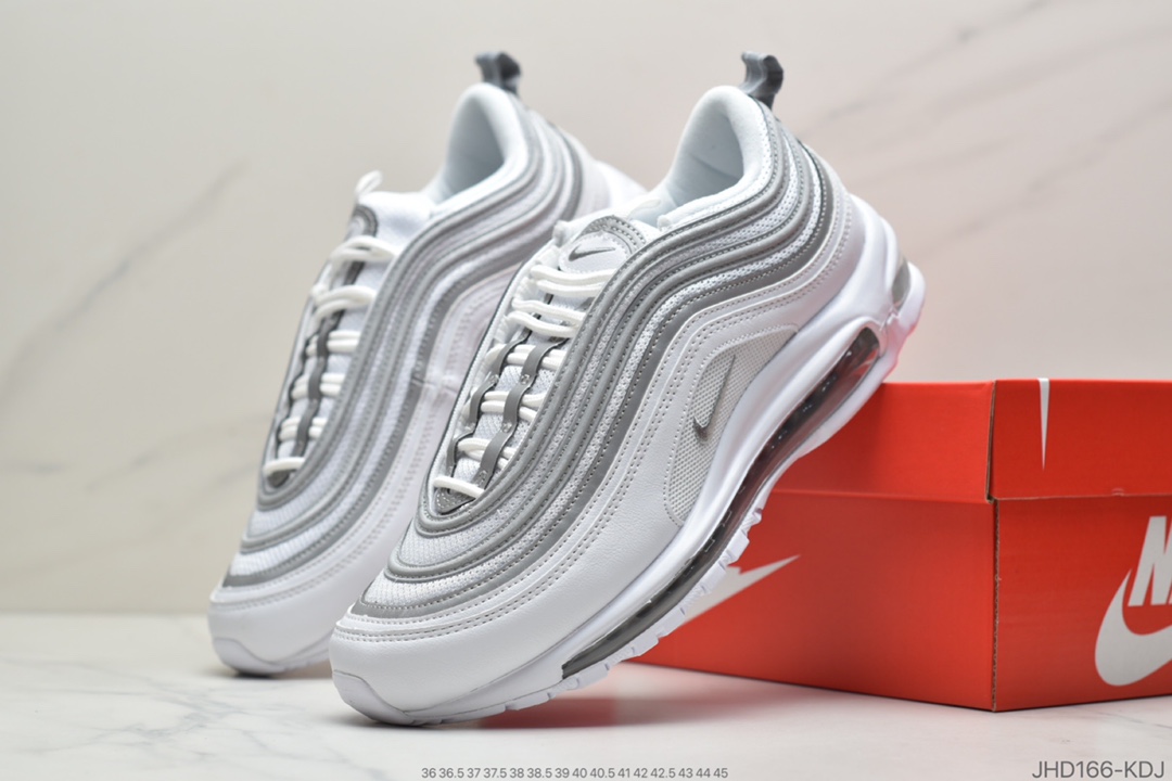 200 耐克NIKE Air Max 97 3M反光白银子弹 921826-105