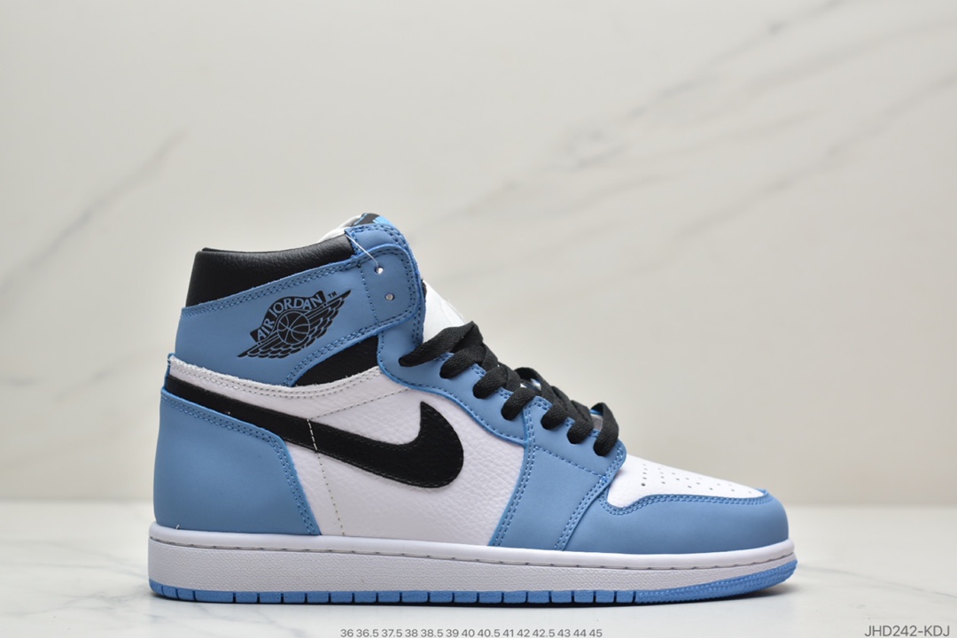 190 耐克/Nike Air Jordan 1 Retro High OG ”Hyper Royal”AJ1代经典复古经典高帮百搭文化篮球鞋“水洗蓝雾霾蓝” 555088-402