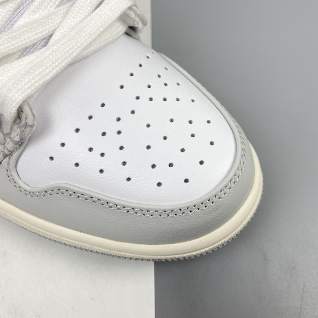 200 Air Jordan 1 Low Prm ”Elephant Print” AJ1 乔1低帮 白灰爆裂纹 DH4269-100