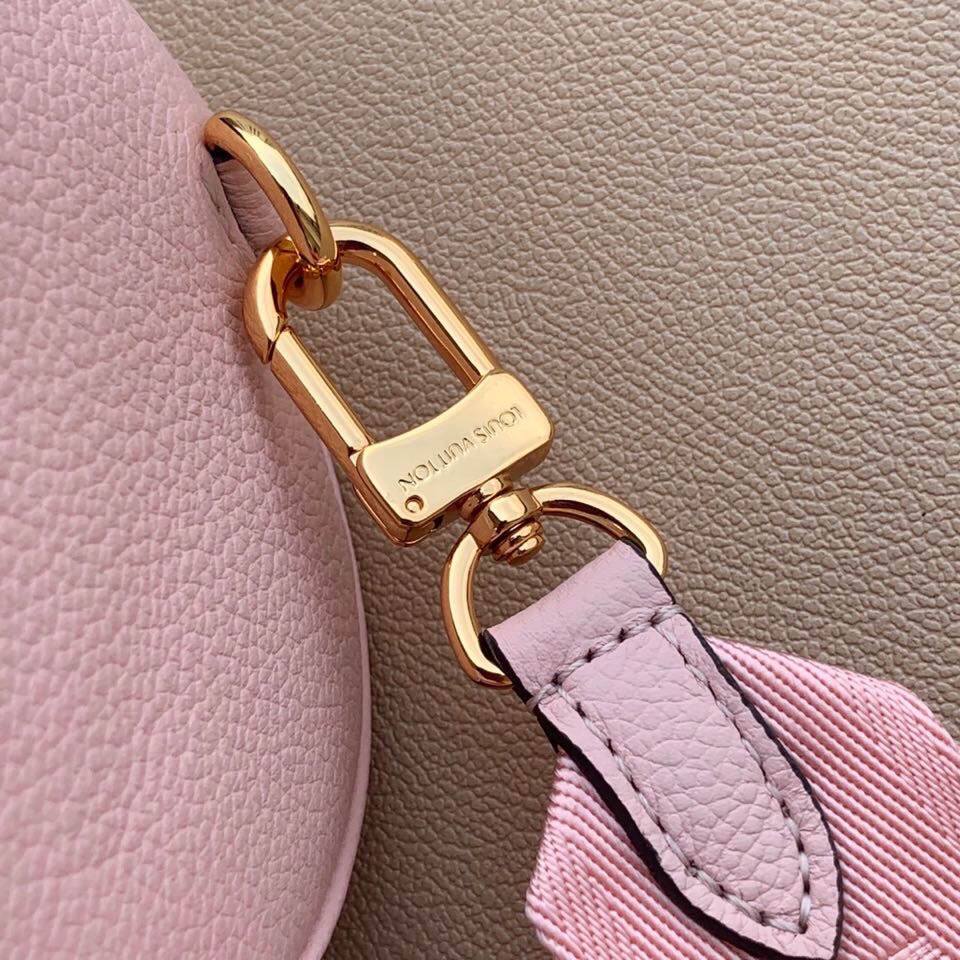 Louis Vuitton LV Papillon BB 圆筒斜挎包 M45707腮红粉