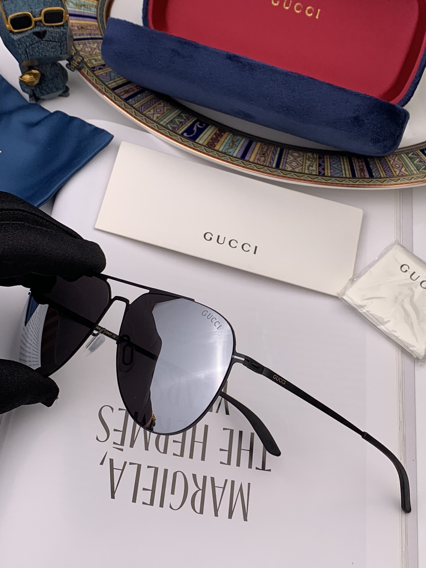 GUCCI2021新款超轻无螺丝压不
