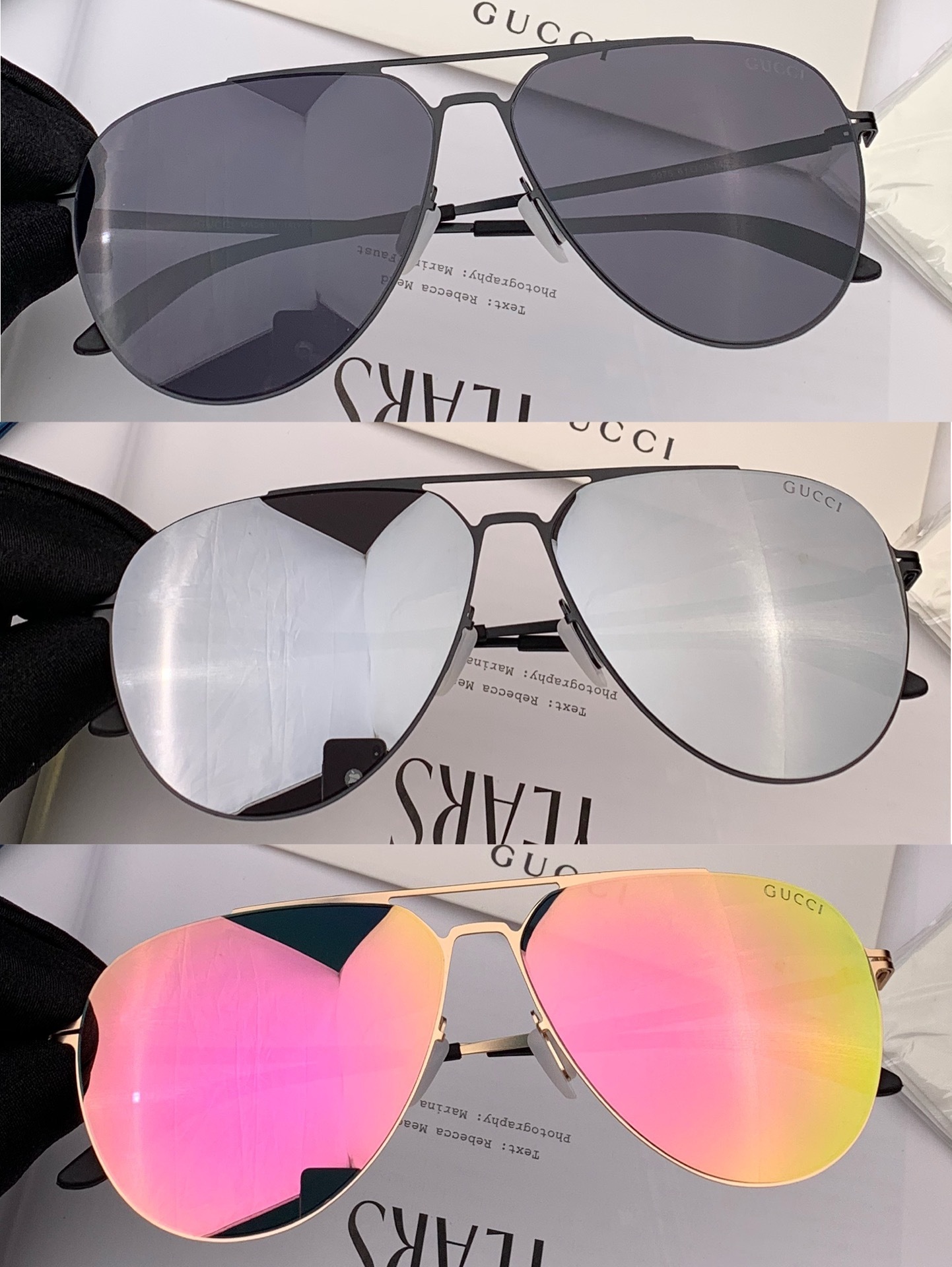 GUCCI2021新款超轻无螺丝压不