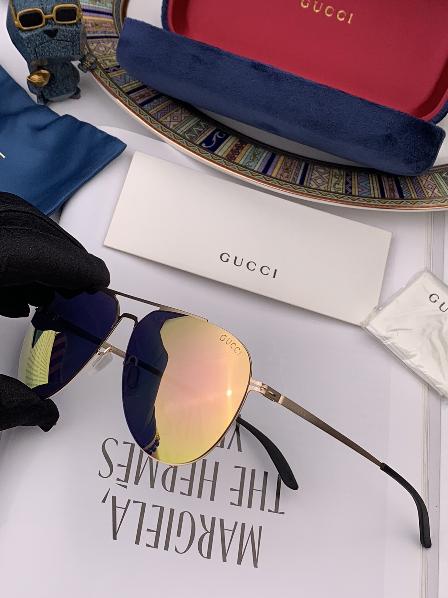 GUCCI2021新款超轻无螺丝压不