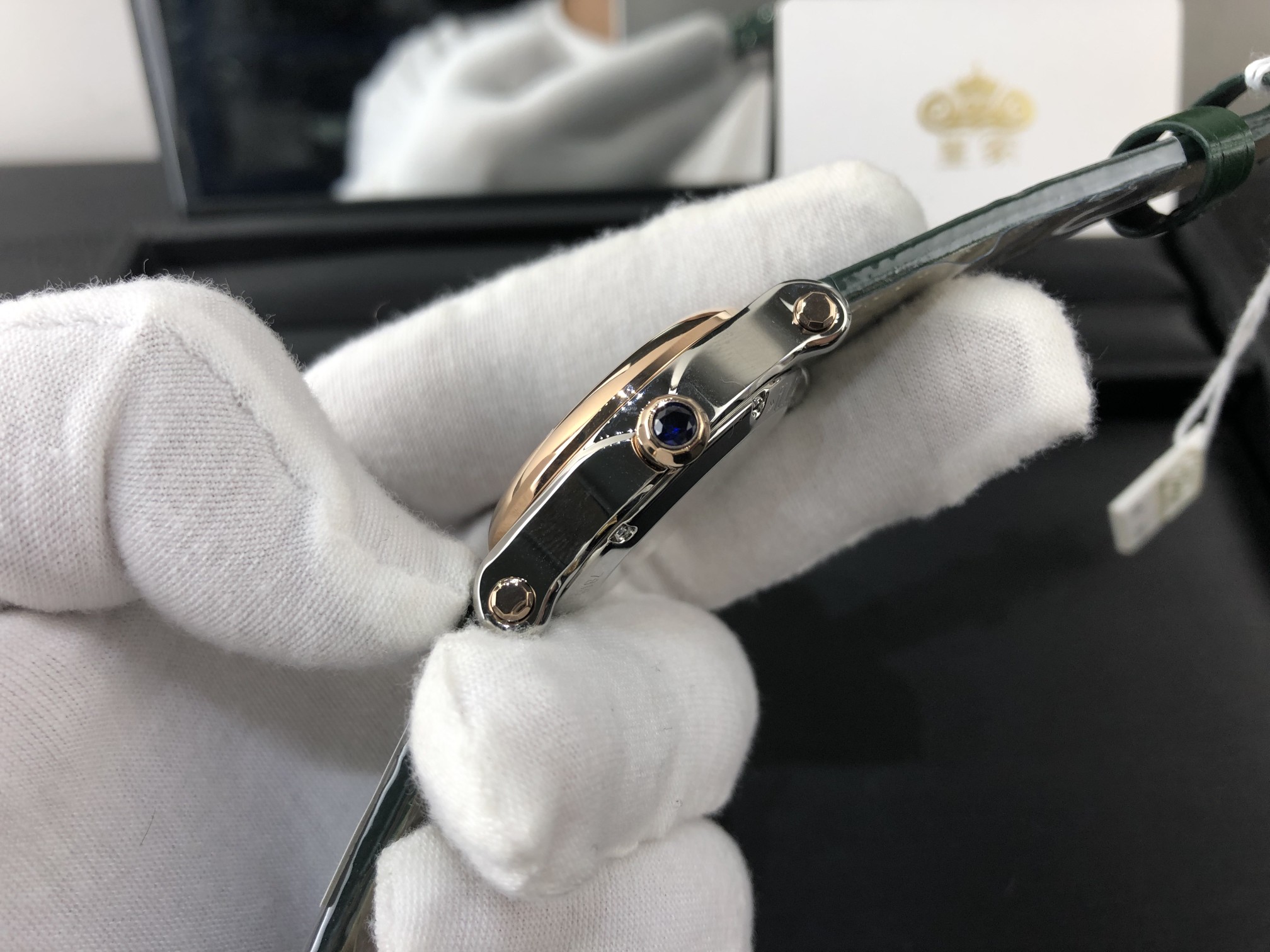Chopard 皇家 萧邦快乐钻系列半金半钢女表