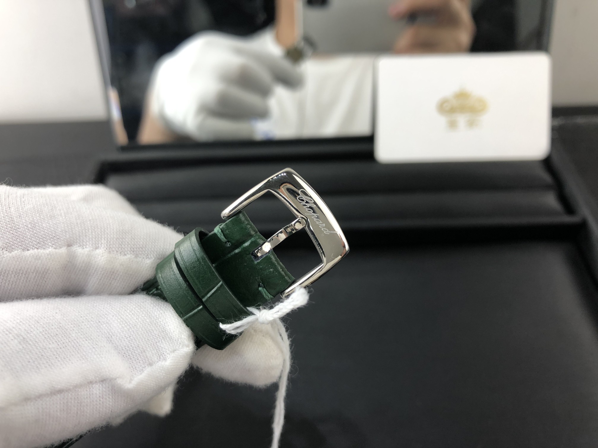 Chopard 皇家 萧邦快乐钻系列半金半钢女表