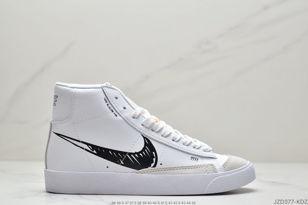 140  耐克 Nike Blazer  Mid VNTG QS 复古经典中帮开拓者休闲板鞋CD9318-200/BQ6806-400/100/600/300
