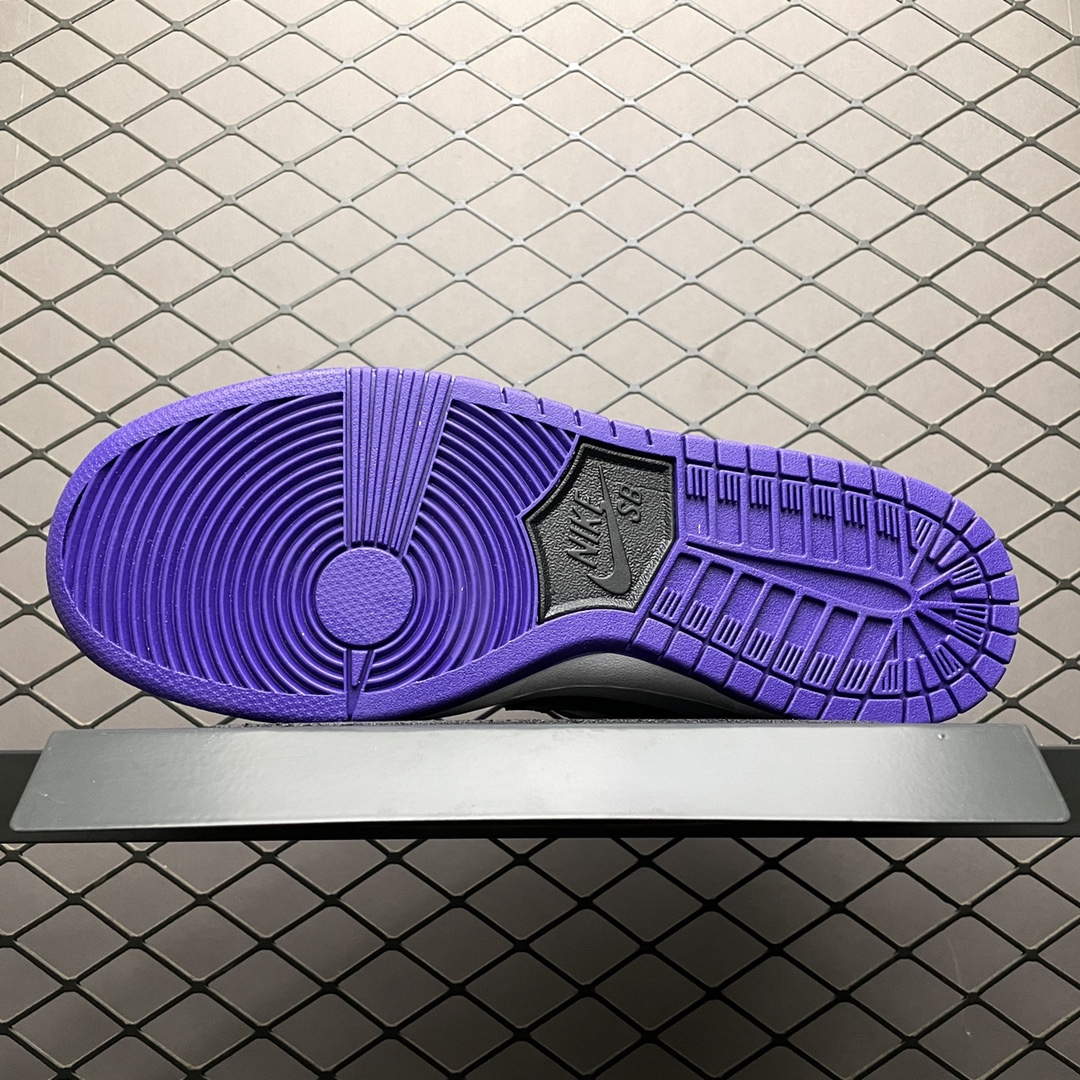 320 Nike SB Dunk Low ” Court Purple ” 黑紫 BQ6817-500