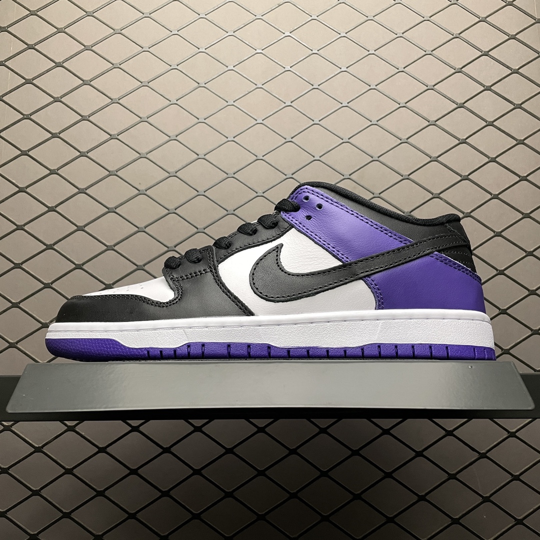 320 Nike SB Dunk Low ” Court Purple ” 黑紫 BQ6817-500
