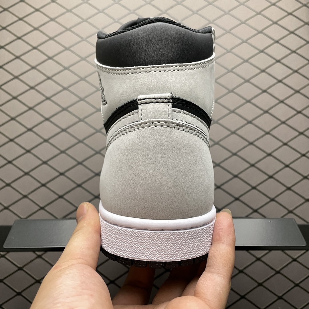 300 Air Jordan 1 AJ1乔1 新影子灰 男子文化篮球鞋 555088-035