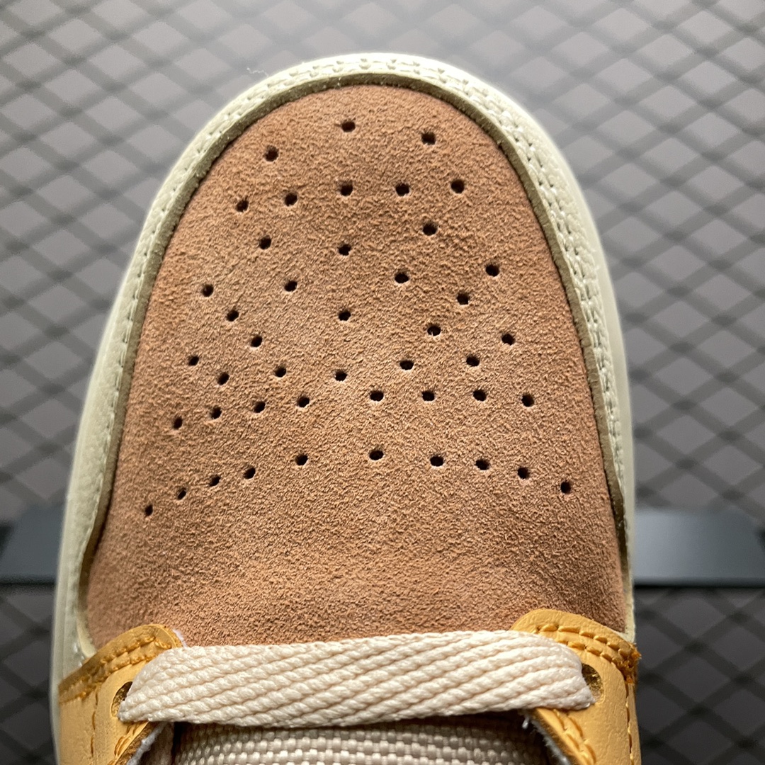 260 Air Jordan 1 Mid  ” Apricot Orange ” 杏橙 AJ1乔1中帮文化篮球鞋 DH4270-800