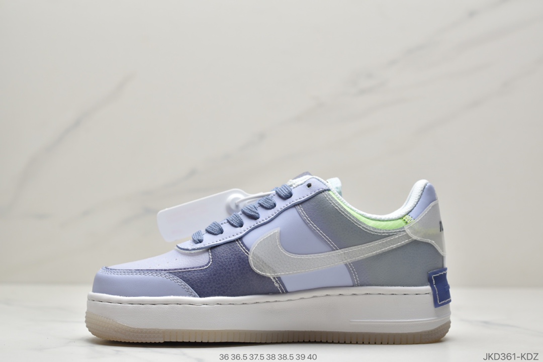 180  NIKE/耐克 Air Force 1 Shadow 空军一号 “马卡龙新配色“ CK6561-100