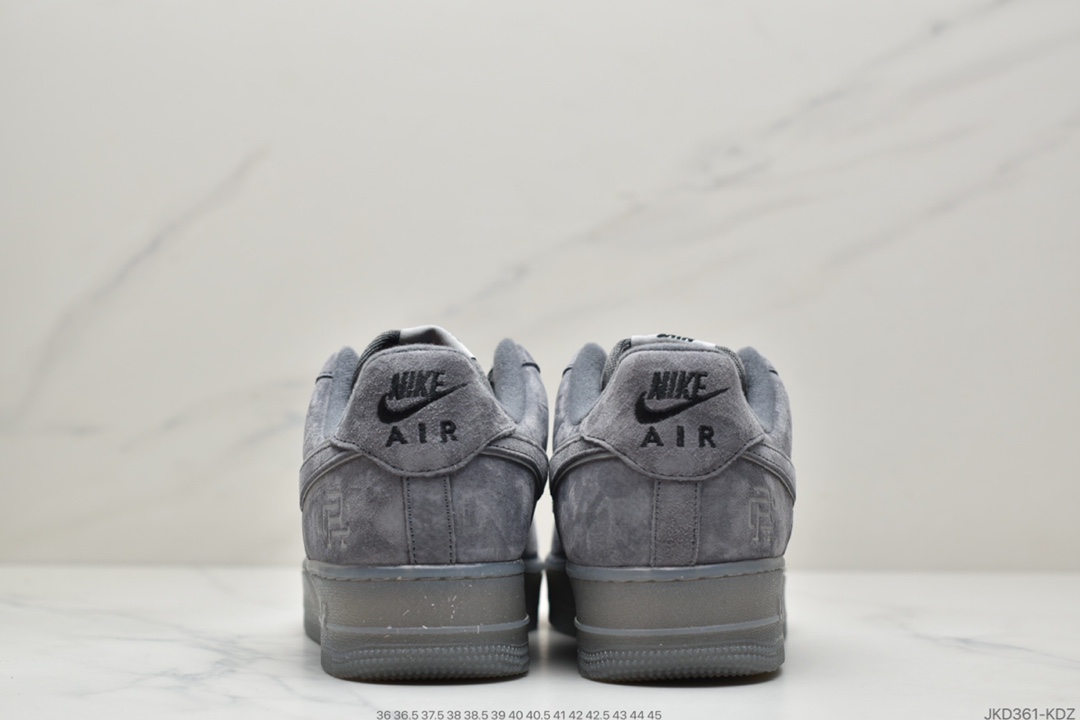 160 耐克Nike Air Force 1 ’07 客制配色 卫冕冠军 3M反光空军一号低帮运动休闲板鞋 AA1117-900Q