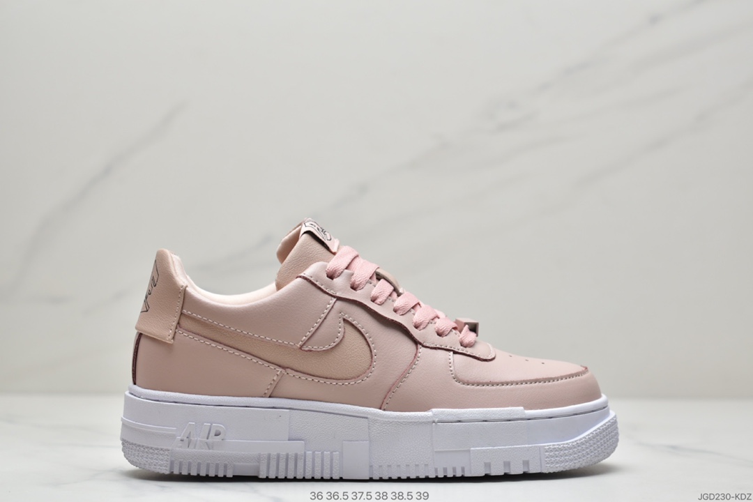 180 耐克Nike Wmns Air Force 1 Pixel QS Low”Particle Beige”解构CK6649-200