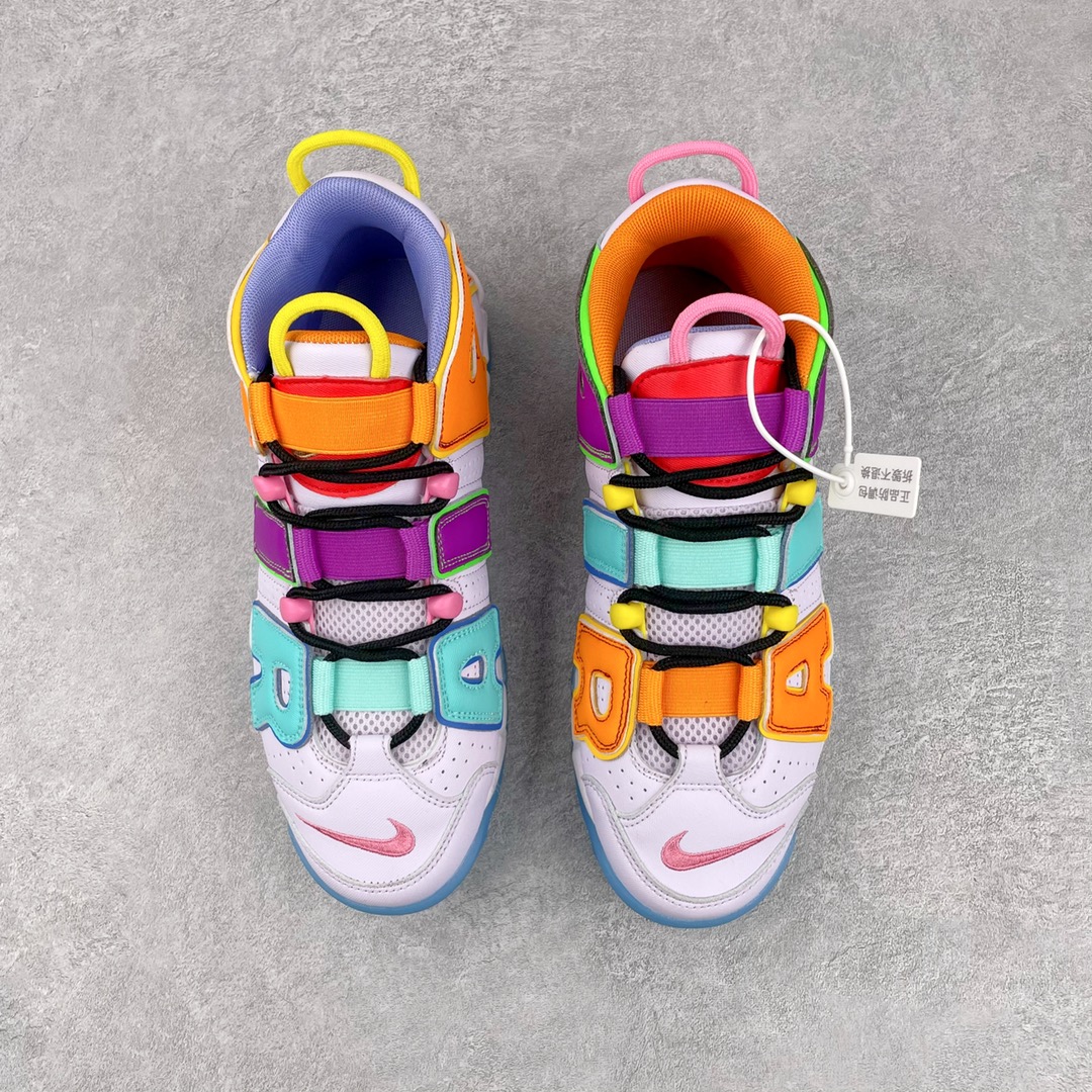 图片[2]-＃CK纯原福利 NK Air More Uptempo ’96 OG 皮蓬大AIR复古篮球鞋 以流行于街头的涂鸦文化为设计灵感 整体的设计风格夸张而充满魅力 厚实而充满质感的皮质鞋面两侧印刻了一对巨大的字母“AIR”独特炫酷的外观惊艳无比 尺码：36 36.5 37.5 38 38.5 39 40 40.5 41 42 42.5 43 44 44.5 45 46-选品中心