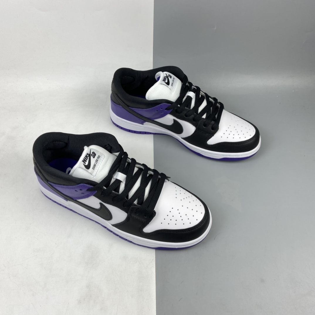 320 Nike SB Dunk Low “Court Purple”恶人紫”SB低帮时尚休闲滑板鞋 BQ6817-500