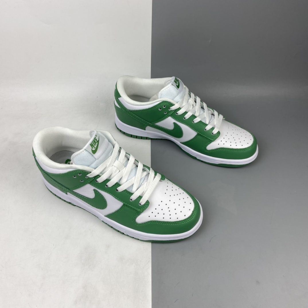 260 Nike SB Dunk Low SP Green Tender powder 2021 荧光绿低帮滑板鞋 CU1726-188