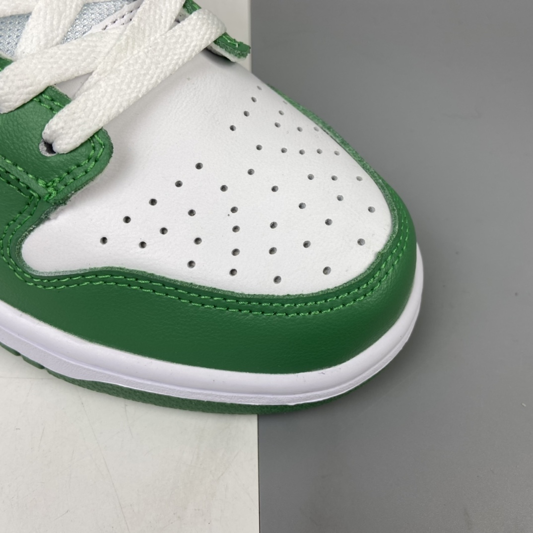 260 Nike SB Dunk Low SP Green Tender powder 2021 荧光绿低帮滑板鞋 CU1726-188