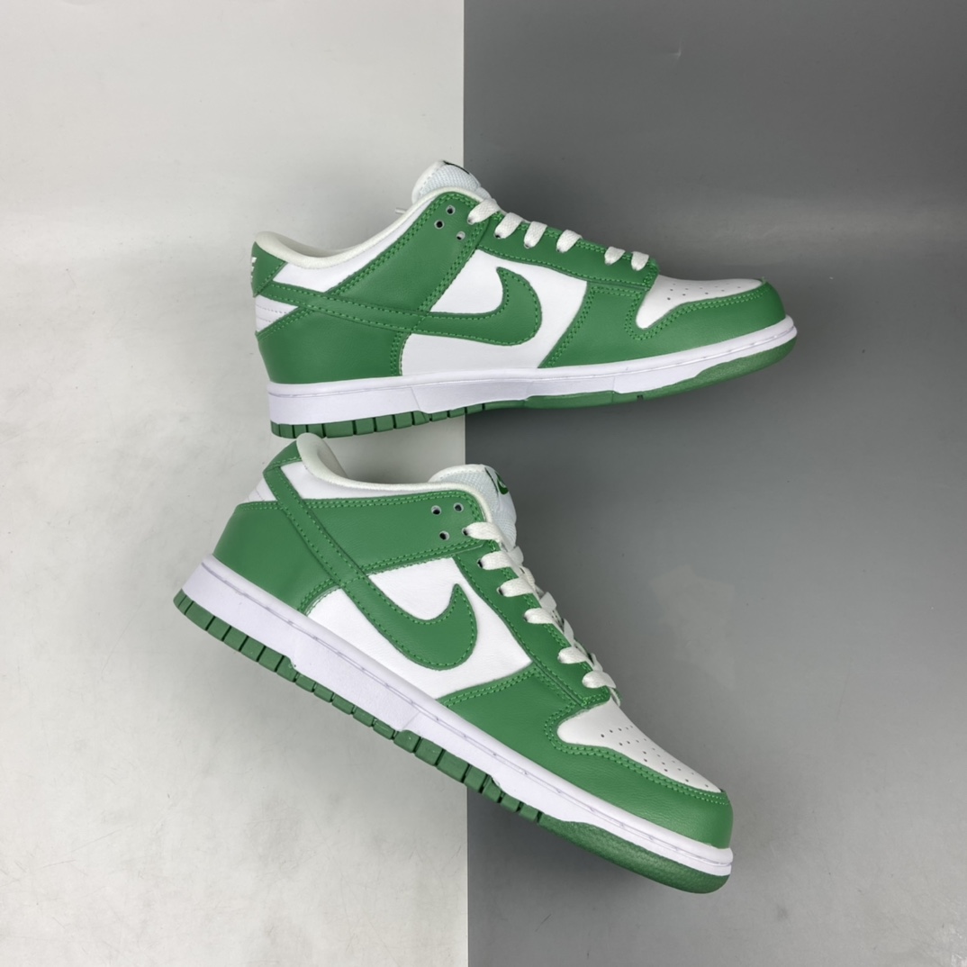 260 Nike SB Dunk Low SP Green Tender powder 2021 荧光绿低帮滑板鞋 CU1726-188