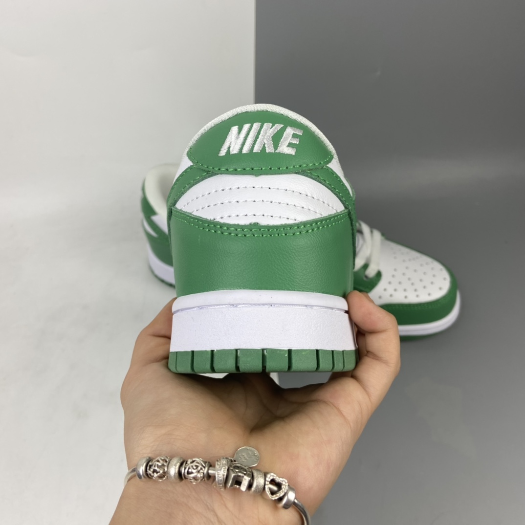 260 Nike SB Dunk Low SP Green Tender powder 2021 荧光绿低帮滑板鞋 CU1726-188