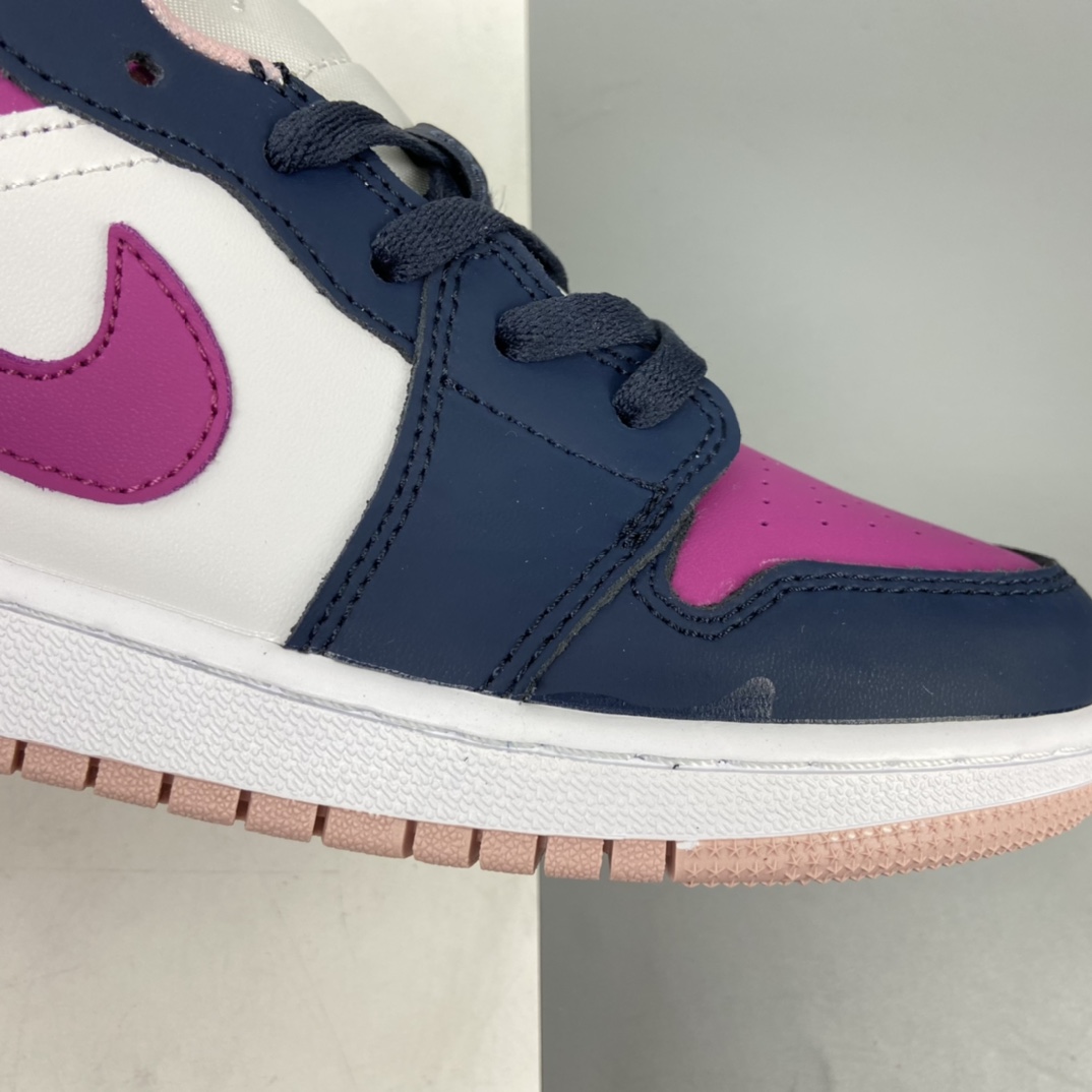 200 Air Jordan 1 Low AJ1低帮时尚休闲板鞋 粉紫鸳鸯 DJ4342-400