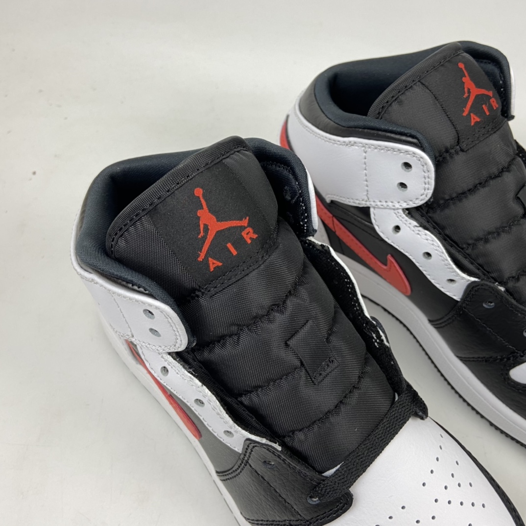 260 Air Jordan 1 Mid AJ1 乔1 中帮百搭休闲运动板鞋554725-075