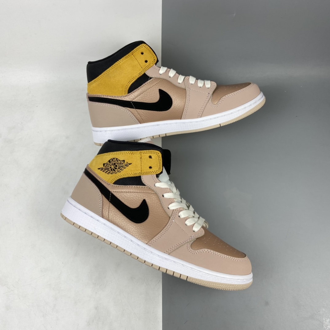 240 Air Jordan 1 Mid AJ1 乔1 中帮百搭休闲运动板鞋DD2224-200