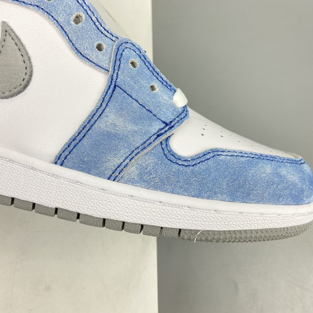 450  Air Jordan 1 Retro High OG ”Hyper Royal”AJ1代经典复古经典高帮百搭文化篮球鞋“水洗蓝雾霾蓝”575441-402