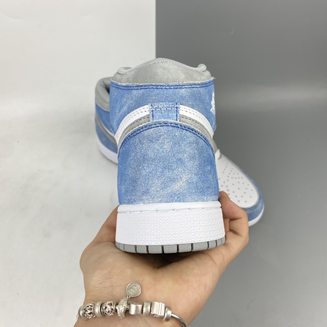450  Air Jordan 1 Retro High OG ”Hyper Royal”AJ1代经典复古经典高帮百搭文化篮球鞋“水洗蓝雾霾蓝”575441-402