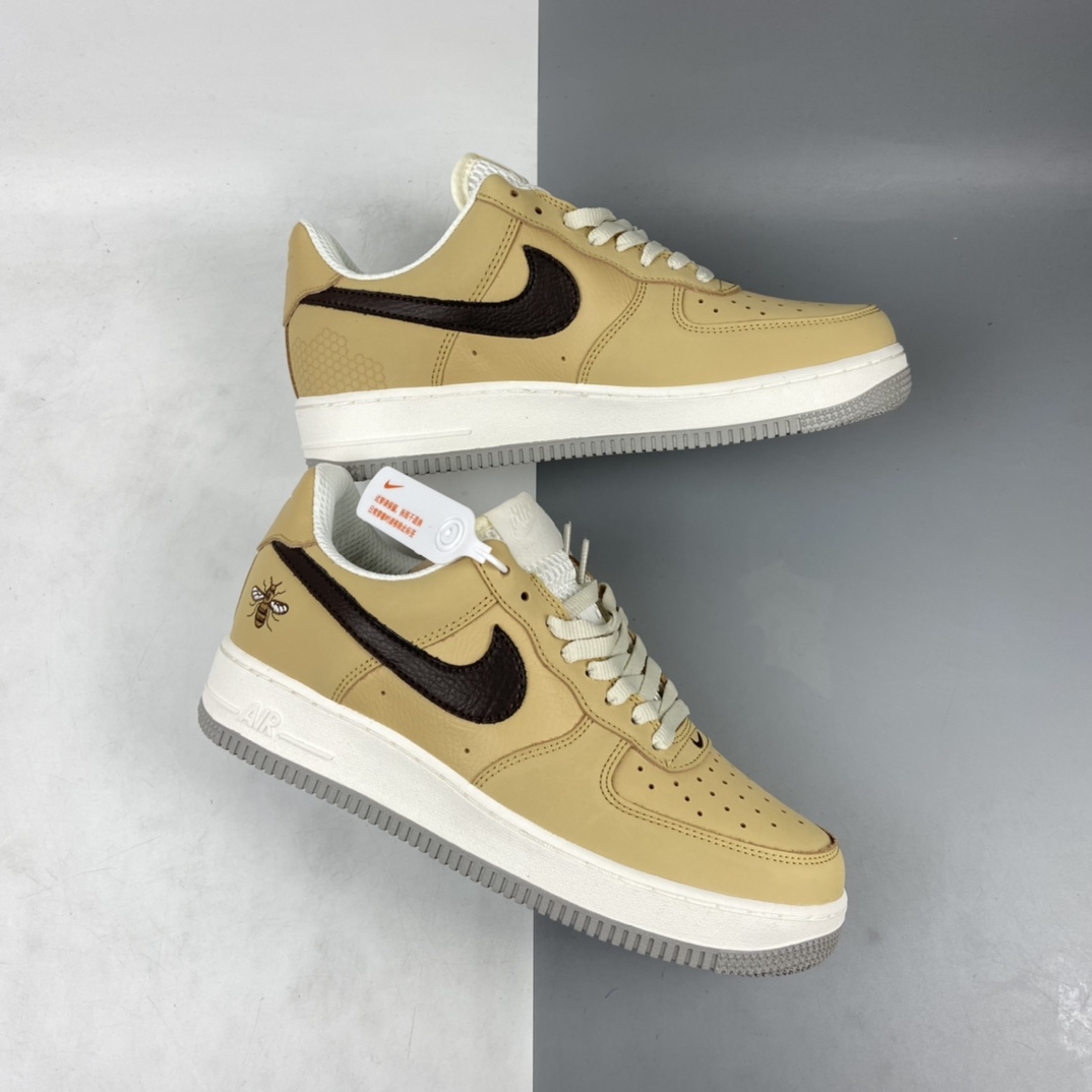 220 Nk Air Force 1 Low“Manchester Bee”空军一号卡其棕 曼切斯特蜜蜂 DC1939-200
