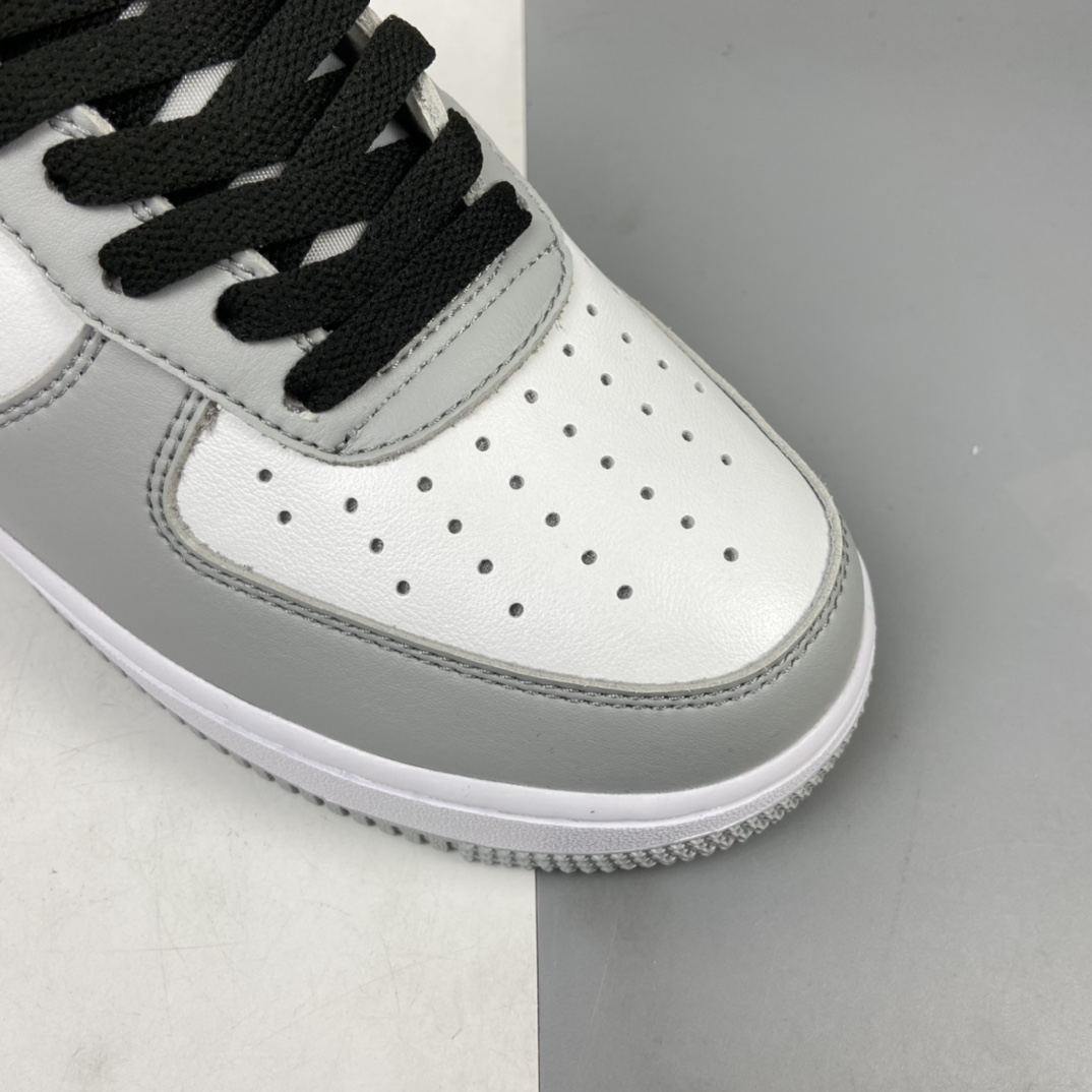 240 Nk Air Force 1 Low 空军一号烟灰配色头层低帮休闲板鞋 CN6403-105