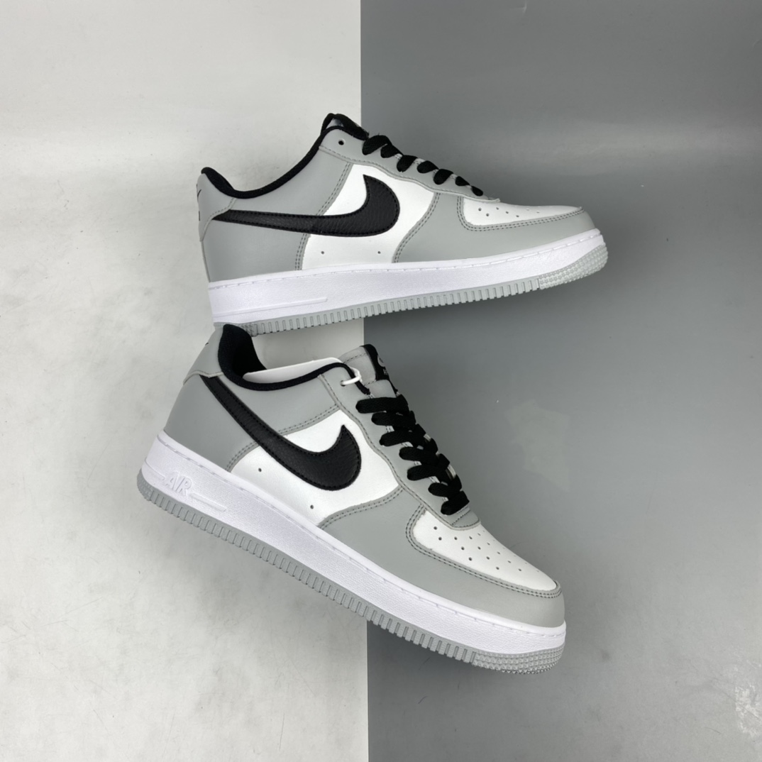 240 Nk Air Force 1 Low 空军一号烟灰配色头层低帮休闲板鞋 CN6403-105