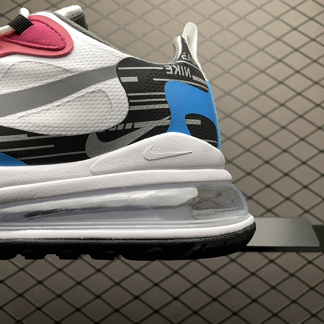 200 Nike Max 270 React 混合科技半掌气垫 DA4303-100